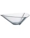 Barski Crystalline Large Triangle Bowl