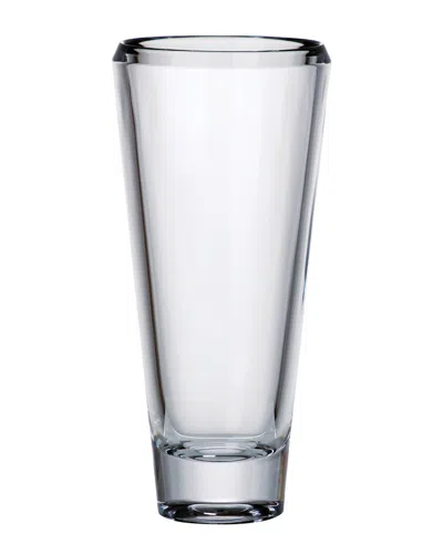 Barski Crystalline Round 12in Vase In Transparent