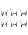 Barski European Crystal Glass Shot Glasses Set Of 6 In Clear