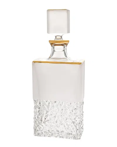 Barski European Crystal Whiskey Decanter In Clear