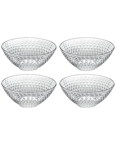 Barski European Glass Bowls Set Of 4 In Clear