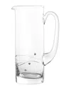 Barski European Handmade Lead-free Crystalline Swarovski Pitcher In Clear