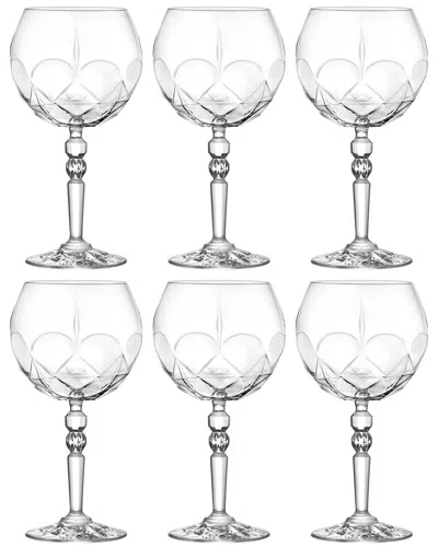 Barski Glass Gin Tonic Goblets In Transparent