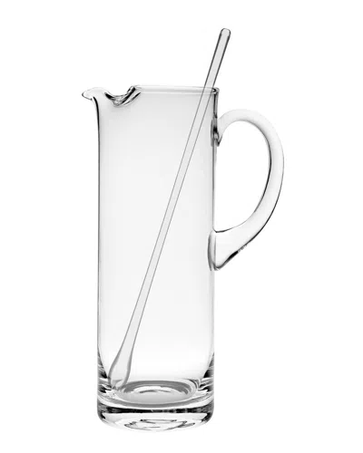 Barski Glass Pitcher With Handle With Stirrer