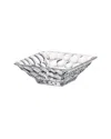 Barski Glass Square Small Pebbled Bowl