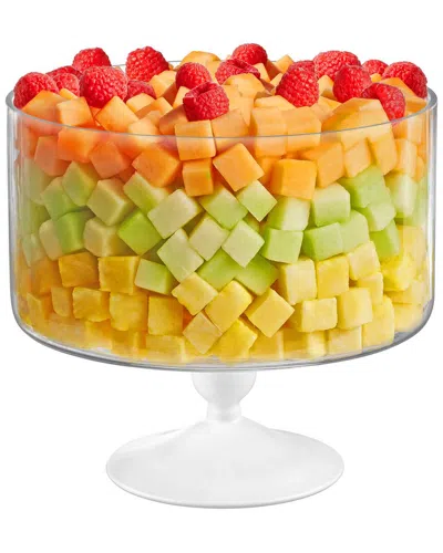 Barski Large Glass Trifle Bowl