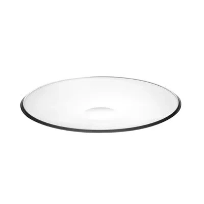 Barski Majestic Gift High Quality 8" Dessert Plate In Transparent