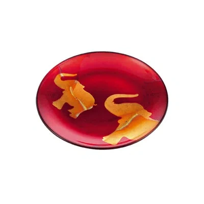Barski Majestic Gift High Quality 8" Salad Plate In Red