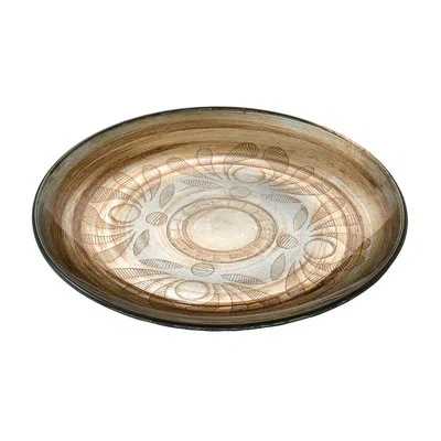 Barski Majestic Gift High Quality 8" Salad Plate In Silver