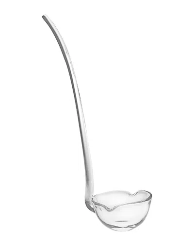 Barski Mouthblown Glass Punch Ladle In Multi
