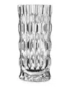 Barski Round Opening 11in Vase In Clear