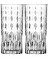 Barski Set Of 2 13oz Highball Glasses