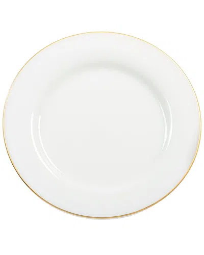 Barski Set Of 2 Chargers With Rim In White
