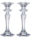 Barski Set Of 2 Crystalline 10in Candlesticks