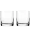 Barski Set Of 2 Double Old Fashioned Tumblers