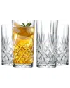 Barski Set Of 4 12oz Highball Glasses
