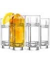 Barski Set Of 4 Highball Glasses