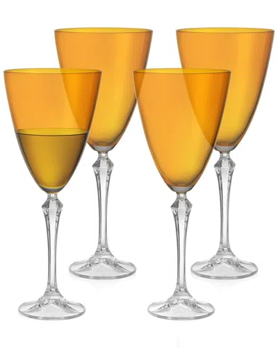 BARSKI BARSKI SET OF 4 VIVID 9OZ WINE GLASSES