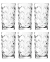 Barski Set Of 6 11.6oz Highball Glasses In Clear