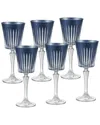 Barski Set Of 6 Wine Glasses