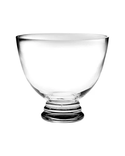 Barski Medium Round Footed Bowl In Transparent