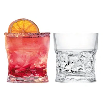 Barski Whiskey Glasses - Double Old Fashioned Rocks Glass - Set Of 2 - Dof - 10.5 oz In Transparent