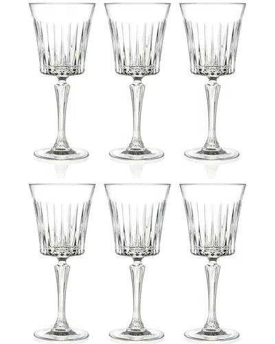 Barski Wine Glass - Set Of 6 - 7oz In Transparent