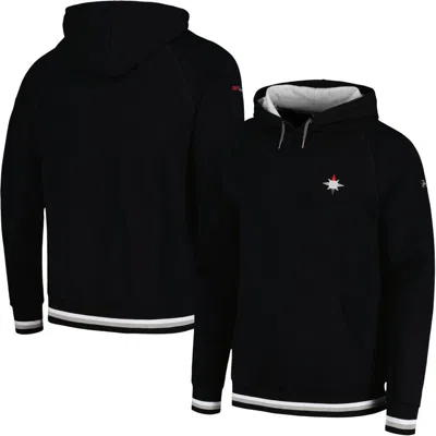 Barstool Golf Black 3m Open Raglan Pullover Hoodie