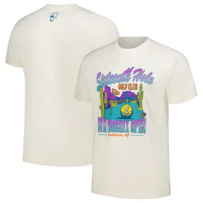 Barstool Golf Cream Wm Phoenix Open 16th Hole T-shirt