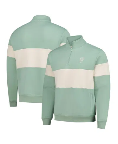 Barstool Golf Men's And Women's Green Wm Phoenix Open Half-zip Sweatshirt