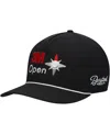 Barstool Golf Black 3m Open Rope Snapback Hat In Black