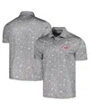 Barstool Golf Men's  Gray Tour Championship Printed Polo Shirt In Gray
