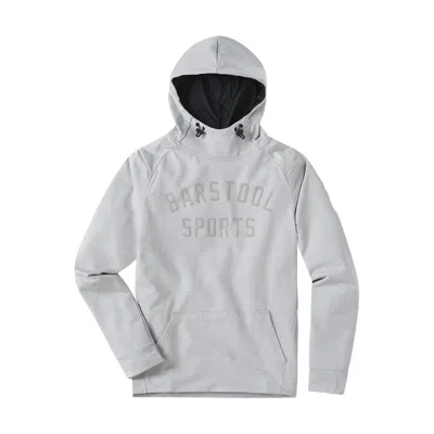Barstool Sports Men's Monochrome Crossover Hoodie Ii In Heather Grey