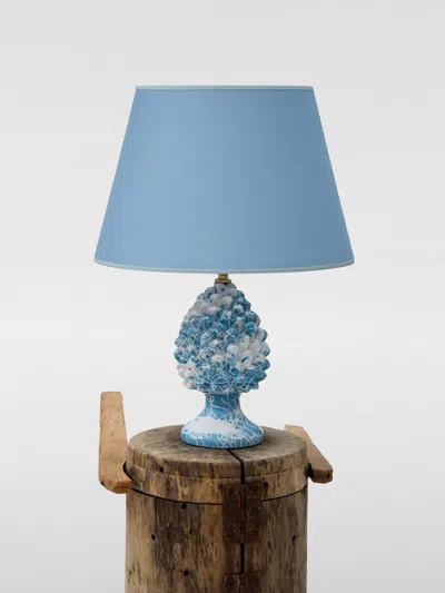 Bartes Table Lamps Lifestyle  In Blue