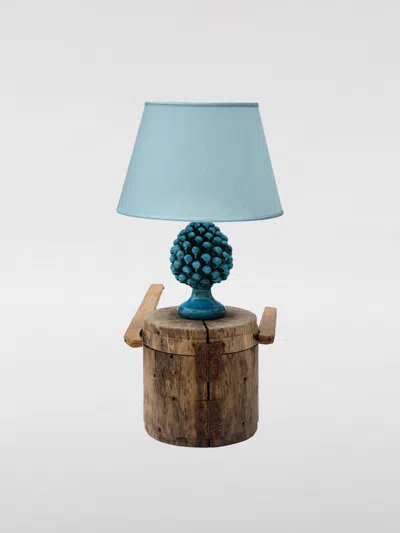 Bartes Table Lamps Lifestyle  In Blue