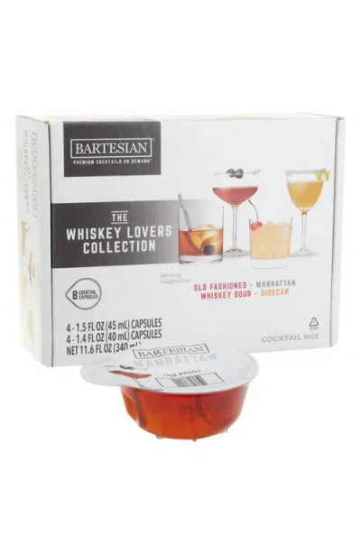 Bartesian Whiskey Lovers Collection 8-pack Cocktail Capsules In Transparent