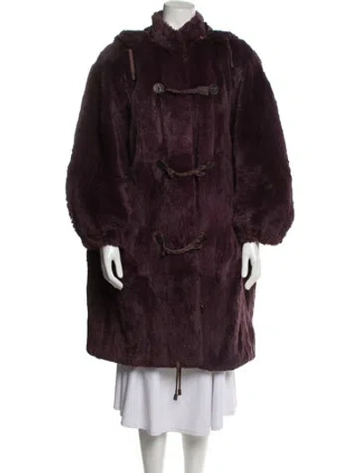 Pre-owned Barth Wind Furs Fur Coat In Brown