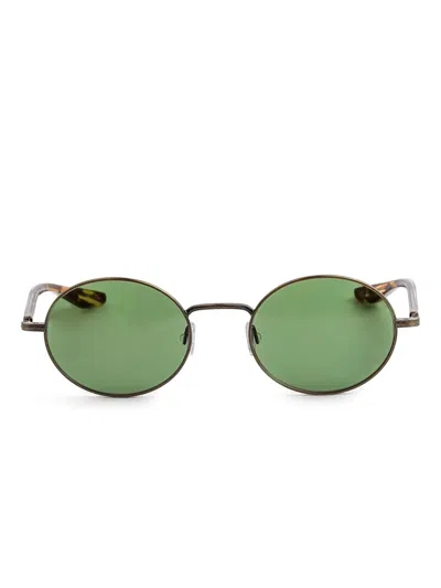 Barton Perreira Anamcara Sunglasses In Brown