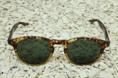 Pre-owned Barton Perreira Authentic  Sunglasses Goodman 50 Different Colors In Mattemottledambertortoise/vintagegreen[mma/vgn]