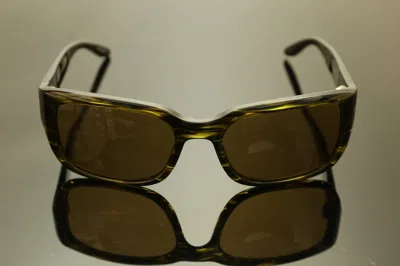 Pre-owned Barton Perreira Authentic  Sunglasses Mod Dutchie 57 Men Different Colors In Fern Gully / Vintage Glass Brown [feg/vbr]
