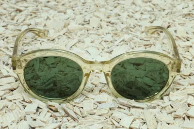 Pre-owned Barton Perreira Authentic  Sunglasses Model Carnaby 50 Color Champagne Bt-green In See Photo
