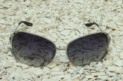 Pre-owned Barton Perreira Authentic  Sunglasses Model Emmanuelle 66 Women Different Colors In Silver / Black&white Snake / Smolder [sil/bws/smo]