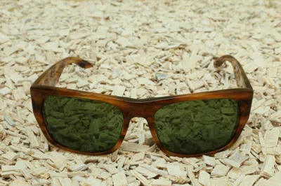 Pre-owned Barton Perreira Authentic  Sunglasses Watusi 57 Color Vintage Green San Vgn In See Photo