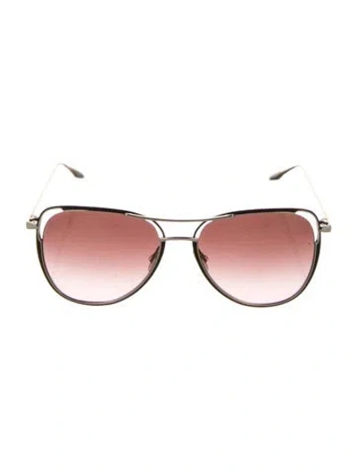 Pre-owned Barton Perreira Aviator Gradient Sunglasses