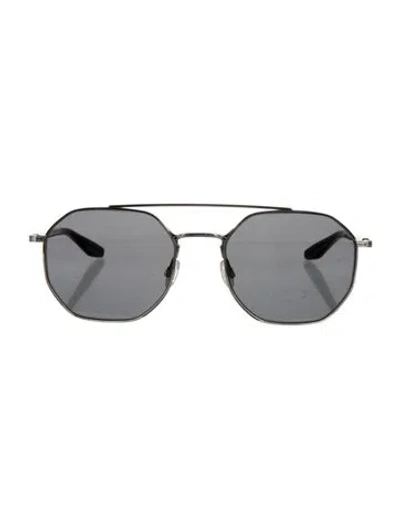 Pre-owned Barton Perreira Aviator Tinted Sunglasses In Gray