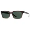 Barton Perreira Hamilton Square-frame Sunglasses In Brown