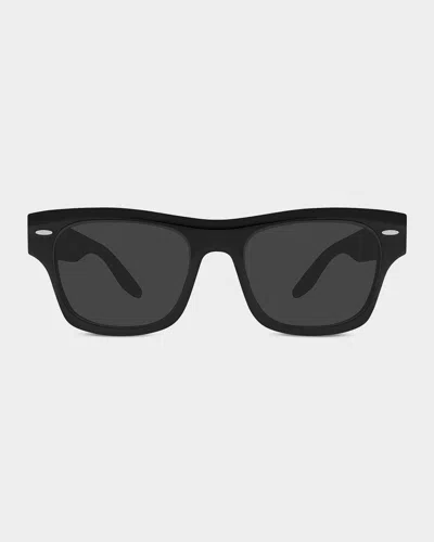 Barton Perreira Blackwell 53mm Square Acetate Sunglasses