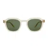 Barton Perreira Bp40002i Tucker Sunglasses In White
