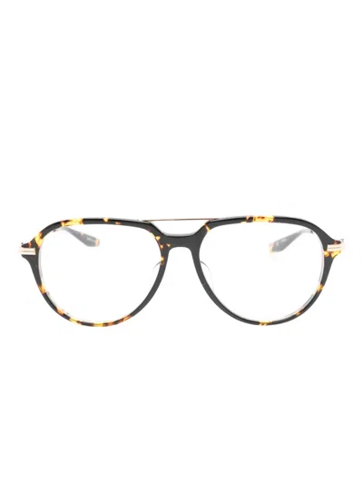 Barton Perreira 玳瑁纹眼镜 In Brown