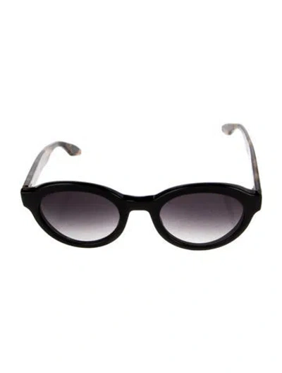 Pre-owned Barton Perreira Carnaby Cat-eye Sunglasses In Brown